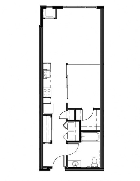 ADA Open beds - 237/337/437 at Astro Apartments, Seattle, WA, 98109